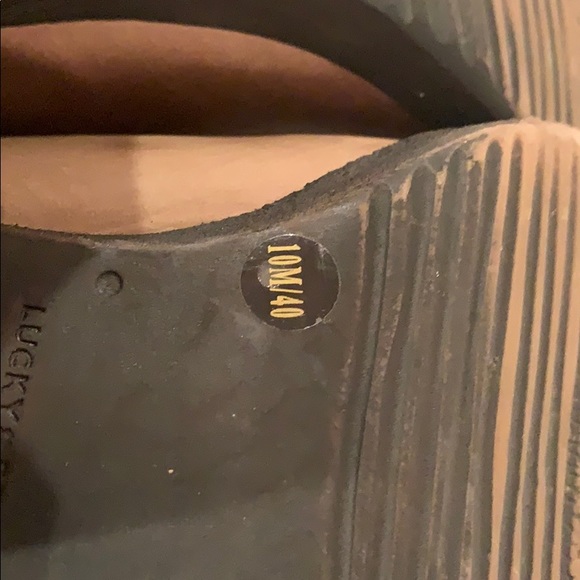 Lucky Brand Soft Brown Leather Ankle Boot Bootie - Picture 9 of 16